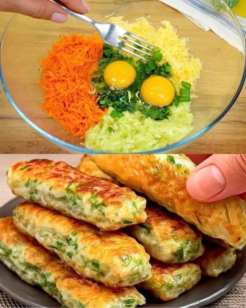 Bolinhos Crocantes de Vegetais na Airfryer