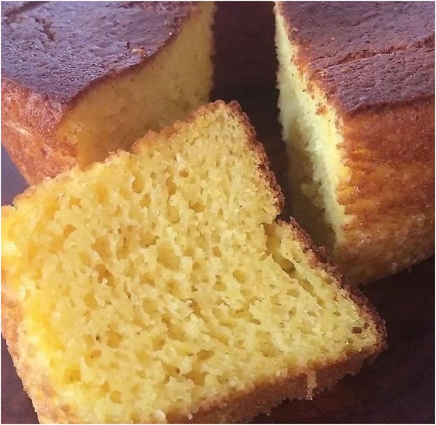 Bolo de Farinha de Milho