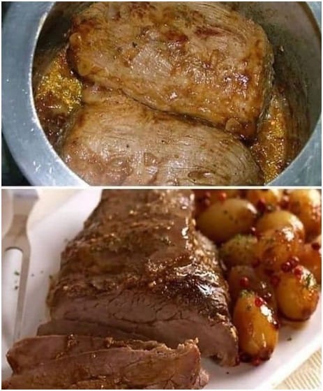 Carne de Panela ao Vinho