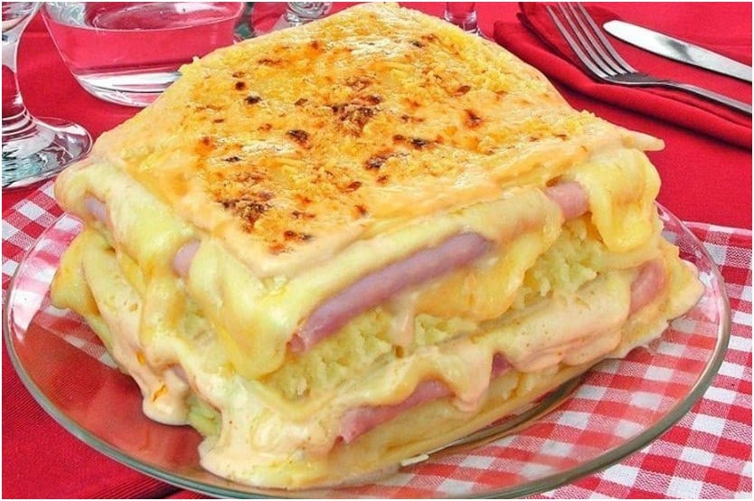 Lasanha de Batata com Molho Branco