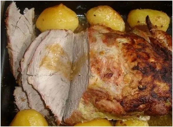 Pernil de Forno com Batatas