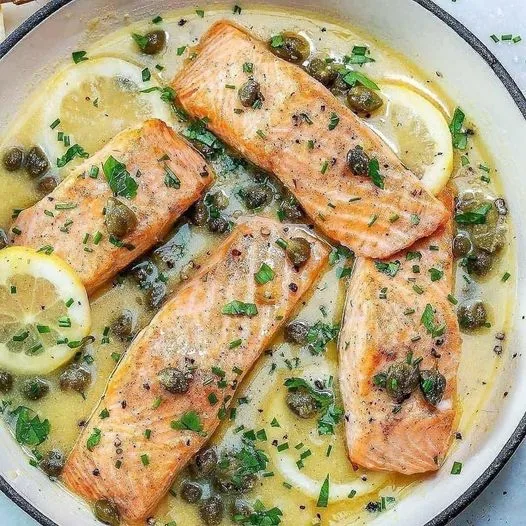 Piccata Simples de Salmão