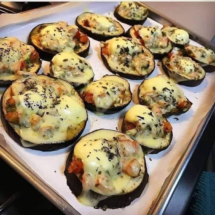 Pizza de Berinjela Uma Forma Criativa