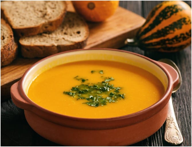 Sopa de Abóbora Receita Simples e Nutritiva