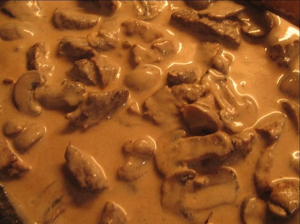 Estrogonofe de Carne