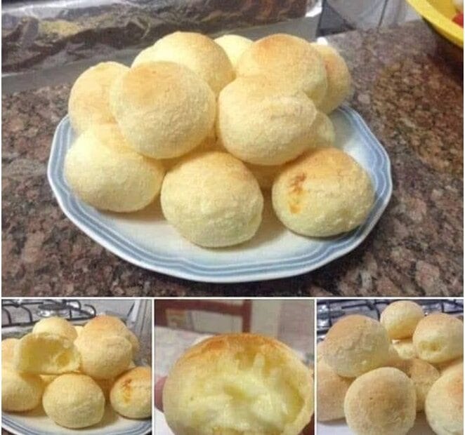 Pão de Queijo Simples de Liquidificador