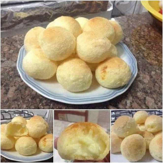 Pão de Queijo Simples de Liquidificador