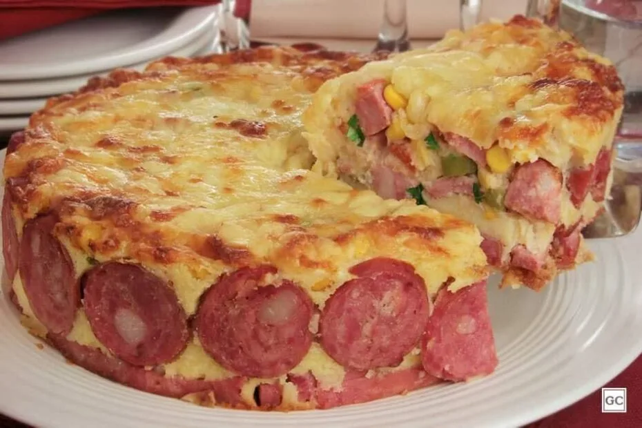 torta de calabresa cremosa
